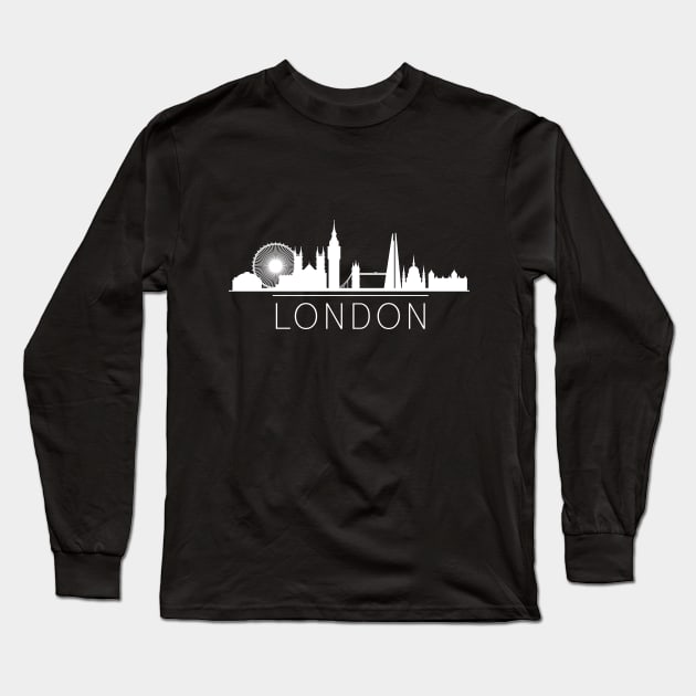 United Kingdom London Long Sleeve T-Shirt by FunnyZone